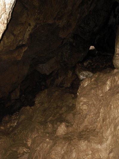 Malina jeskyn - vstupn svah po pravch histogramu