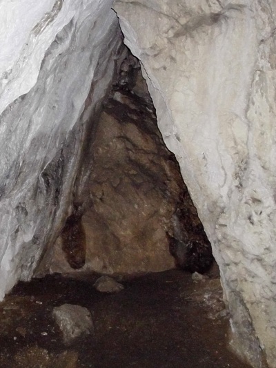 Jeskyně Hladomorna - pravý roh