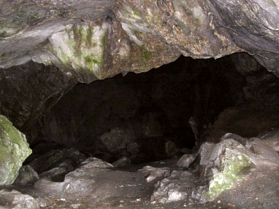 Jeskyně Hladomorna - vstupní část