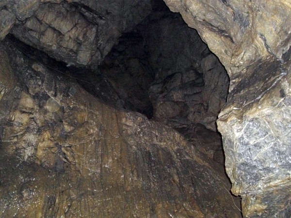 Pohansk komn v B skle - vstup do Bruniny jeskyn