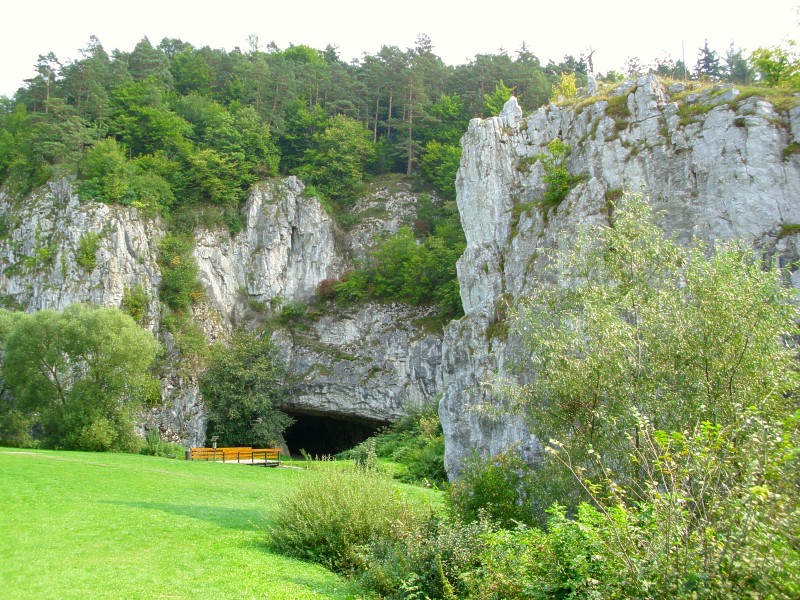Sloupsko-šošůvské jeskyně - vstup u Hřebenáče